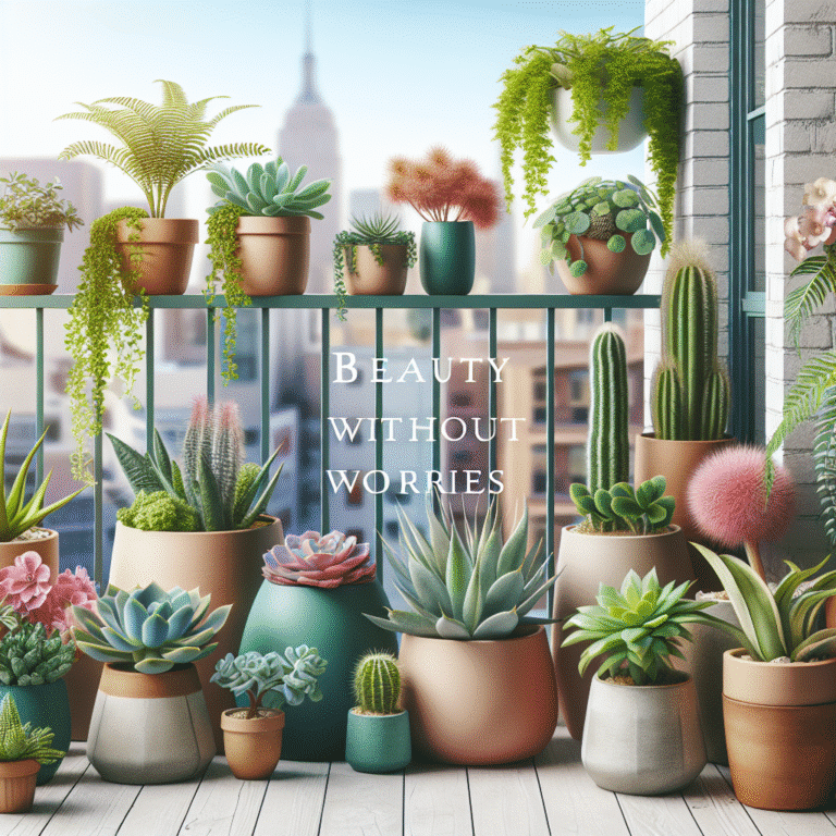 plantas resistentes para sacada: beleza sem preocupações