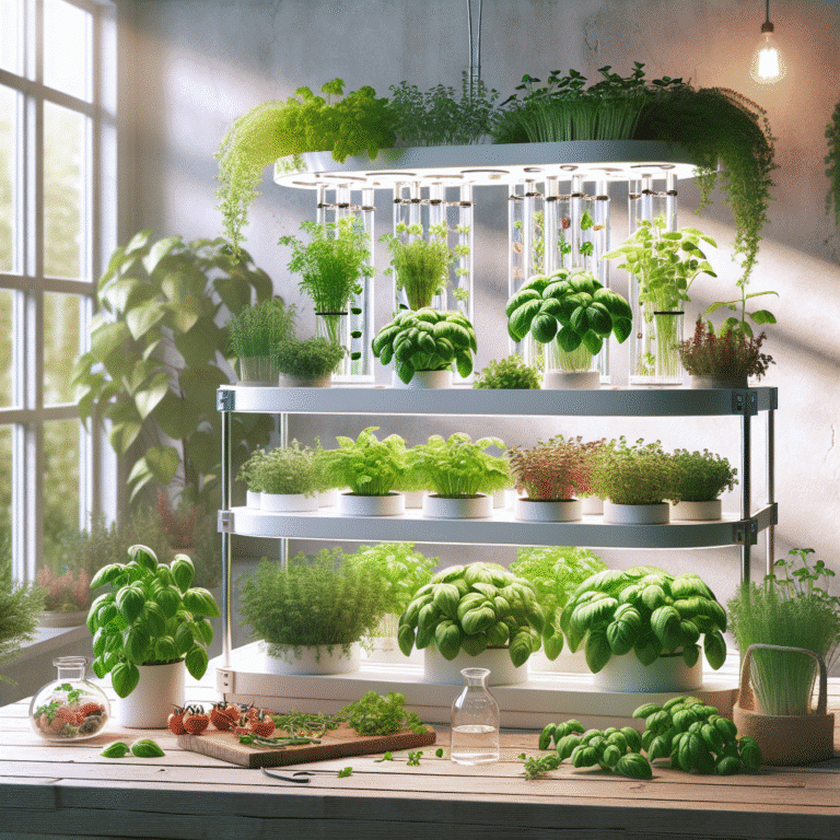 hidroponia para ervas aromáticas: sabores frescos em casa