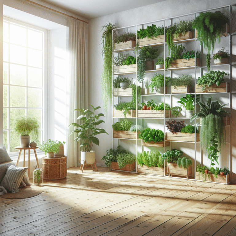 horta vertical em casa