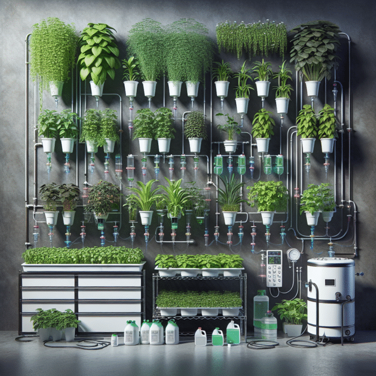 plantas que crescem em hidroponia