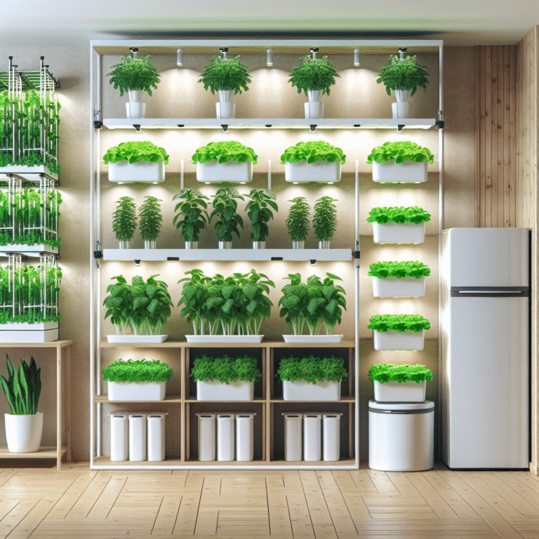 hidroponia vertical em apartamento: aproveitando o espaço