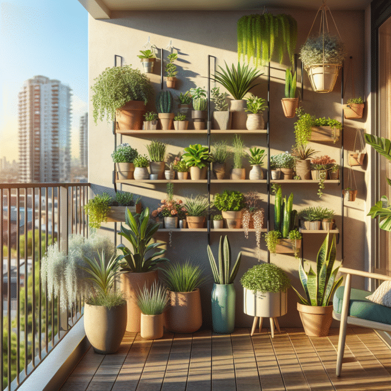 plantas ideais para sacadas pequenas