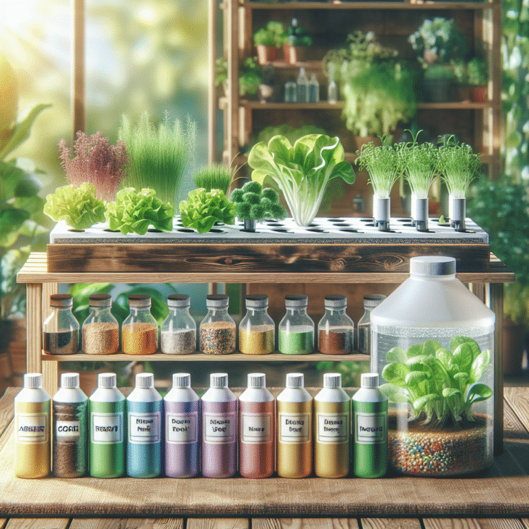 nutrientes para hidroponia caseira: o que você precisa saber