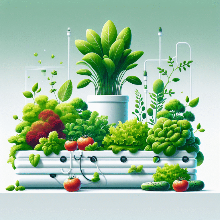 plantas que crescem em hidroponia: as melhores opções