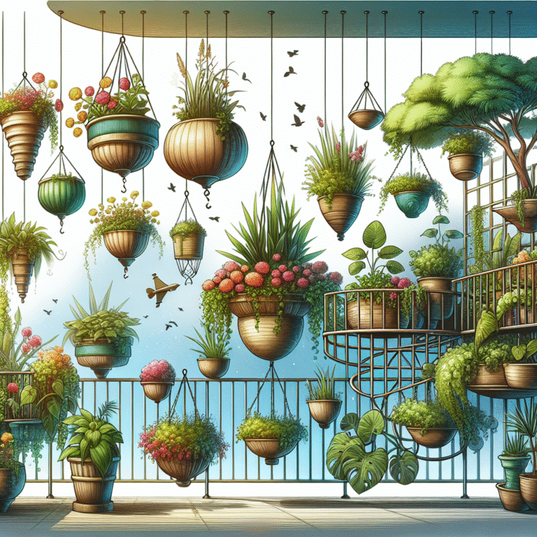 vasos criativos para plantas de sacada