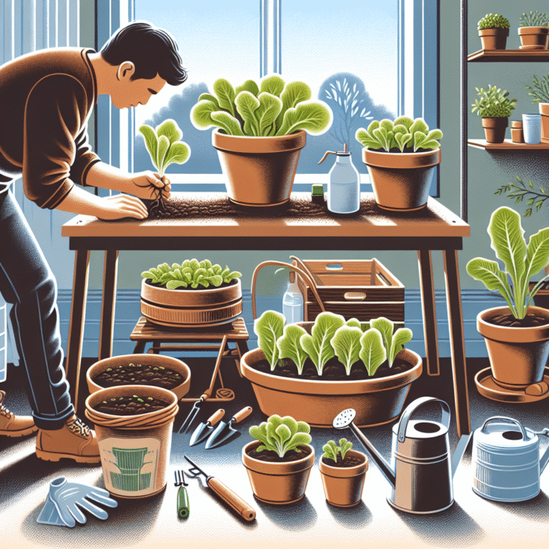 como plantar alface em apartamento