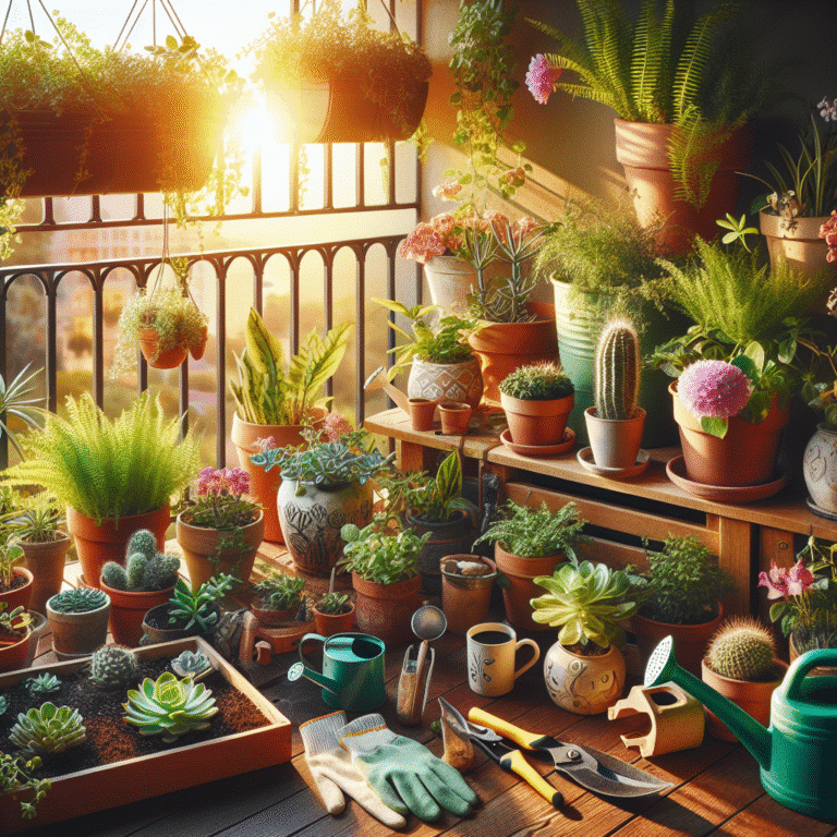 cuidados com plantas de varanda