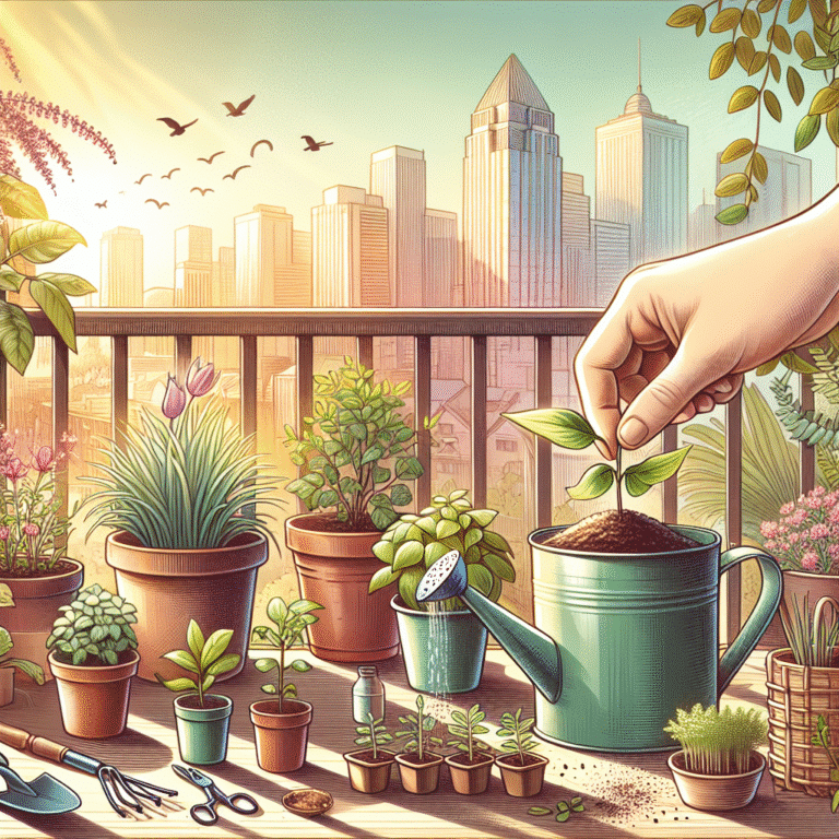 como montar horta na varanda: passo a passo