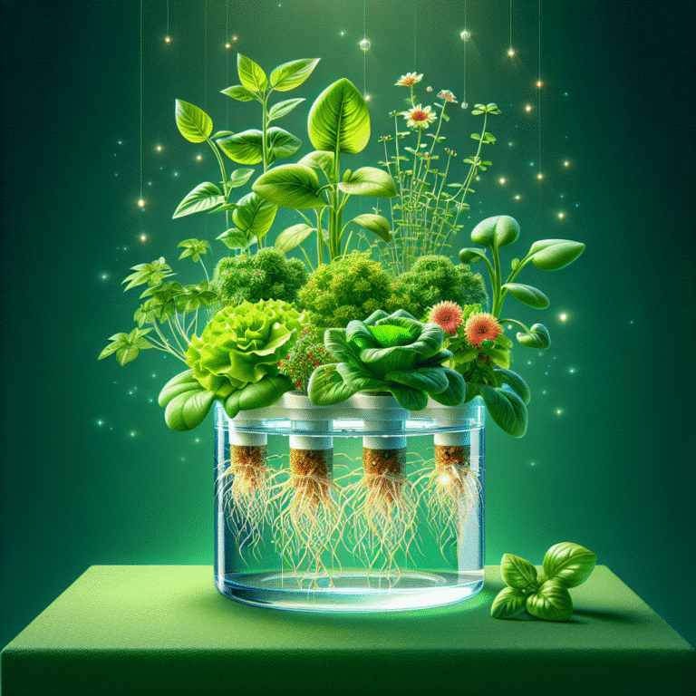 cultivo de plantas sem solo